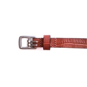 Abercrombie & Fitch Brown Skinny Leather Belt NWOT
